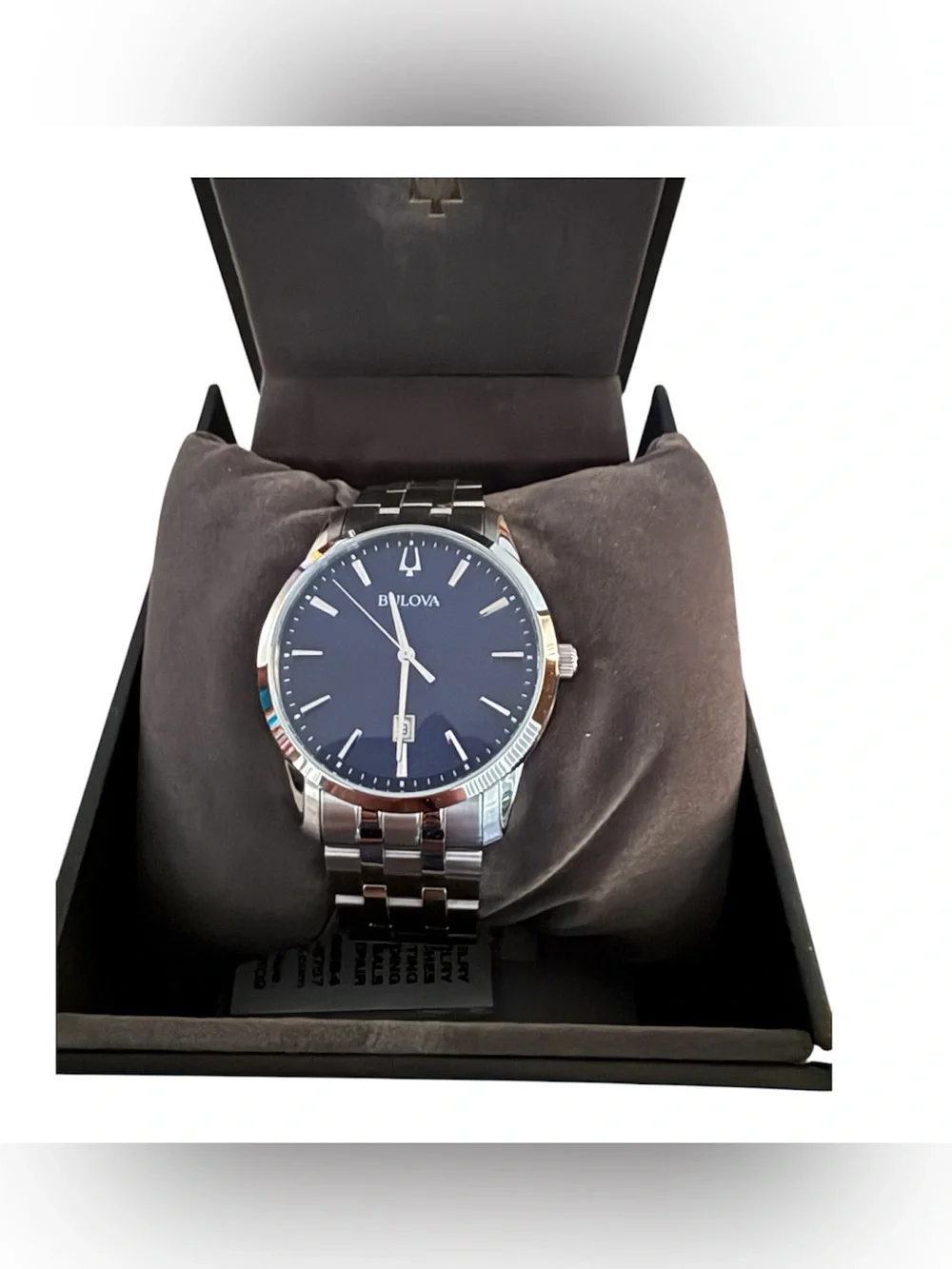 Bulova Sutton Classic Men’s Stainless steel watch 96B338